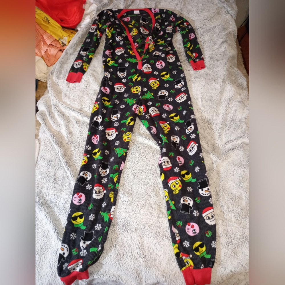 Funny emoji pajamas